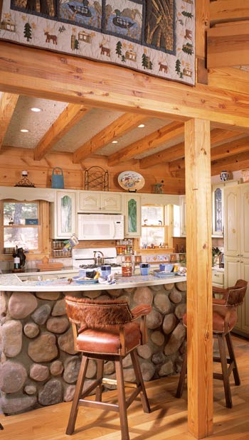 Log Cabin Kitchen Ideas