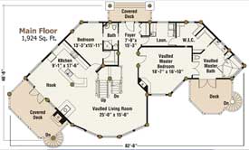 Blue Ridge Main Floor Plan