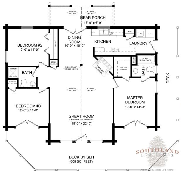 Southland Wateree III Floor Plan