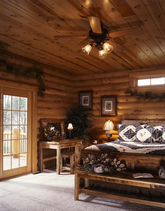 Photos of a Modern Log Cabin | Golden Eagle Log Homes