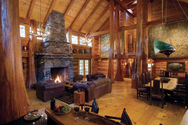 Affordable Luxury for Log Homes | 12 Ways to Add Luxury to ...