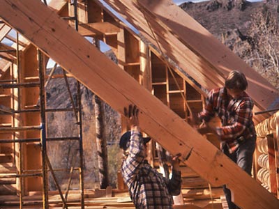 lifting logs construction